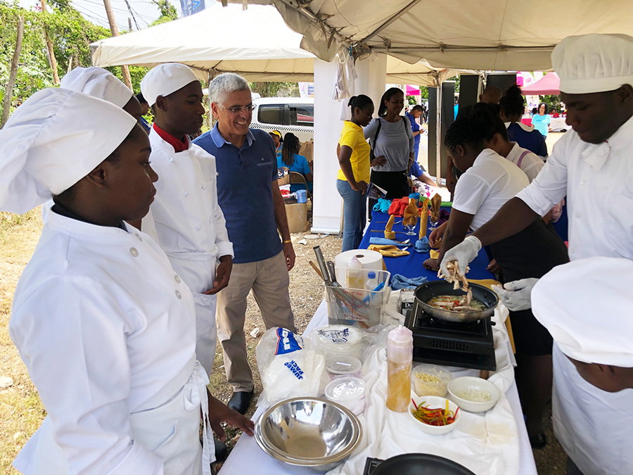 Residents Benefit from GAiN Jamaica Conference Free Health Fair in