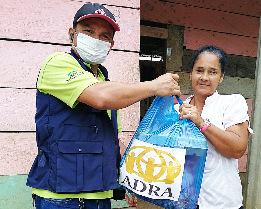 In Colombia, Adventists Donate One Day of Their Salary to Help