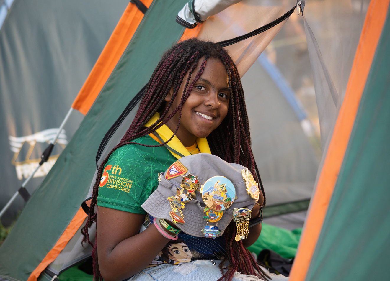 At Camporee, Pathfinders Trade in Pins and Dreams - Seventh-day 