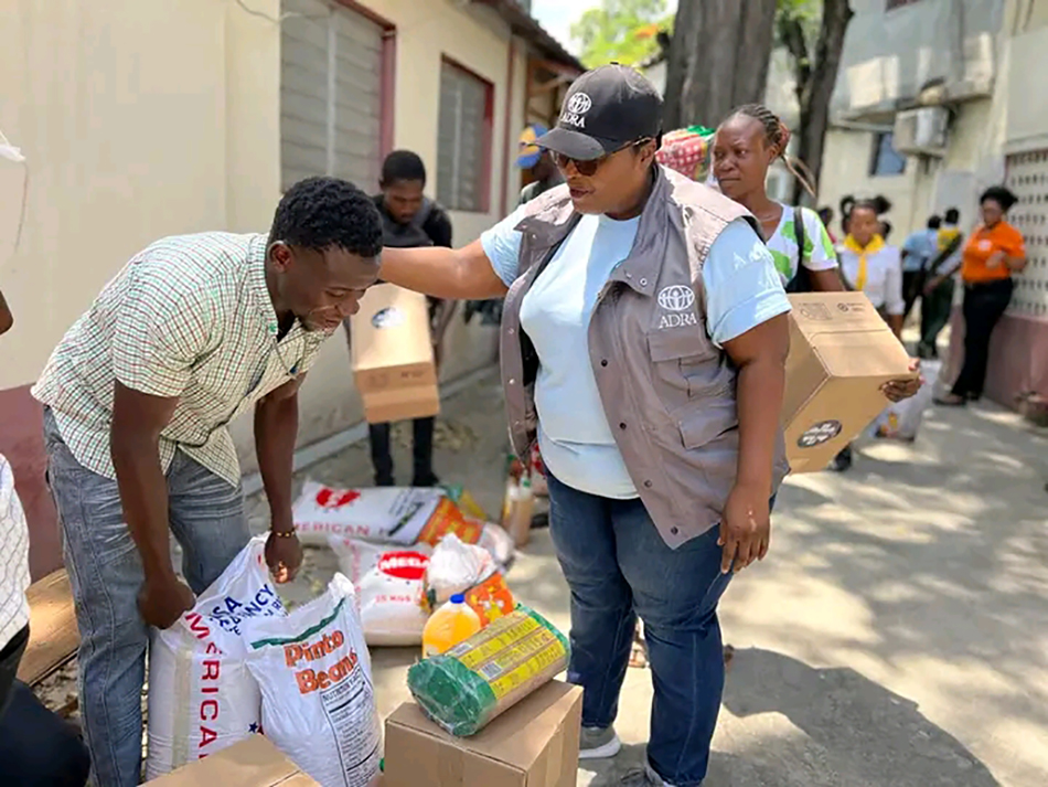 ADRA Haiti Distributes Food to Hundreds Hit Hard by Recent Floods